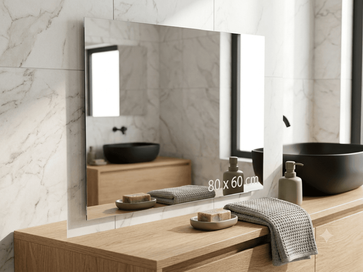 Bathroom Mirror 80 x 60