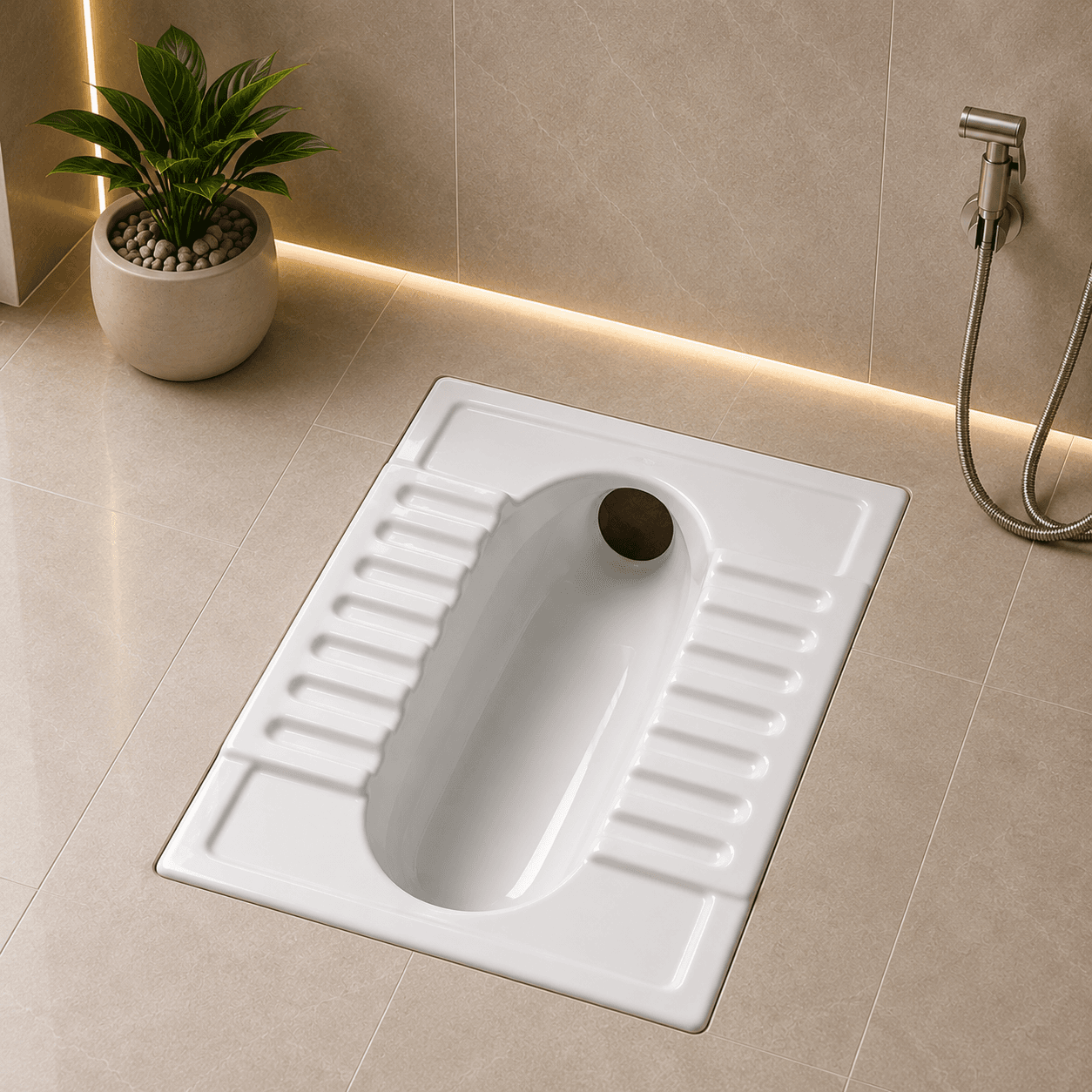 OTTO - SQ001 - Ceramic Squatting Pan Footrest