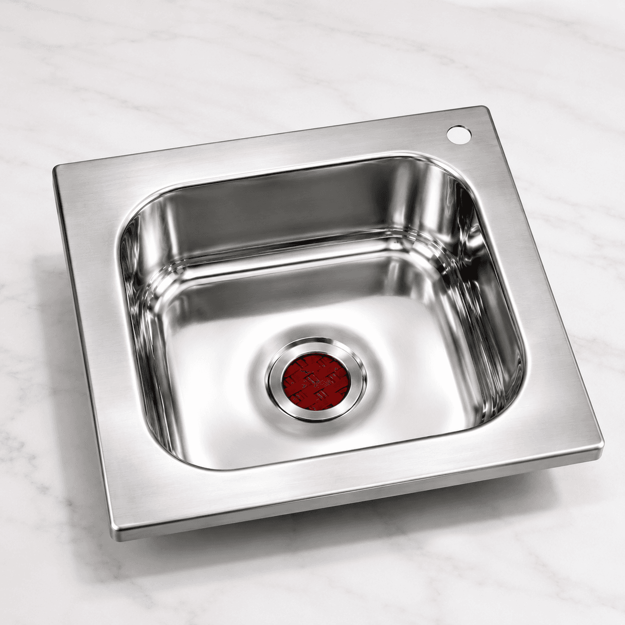 Salford Stainless Steel Slim Kitchen Sink (17 x 18 Inch)