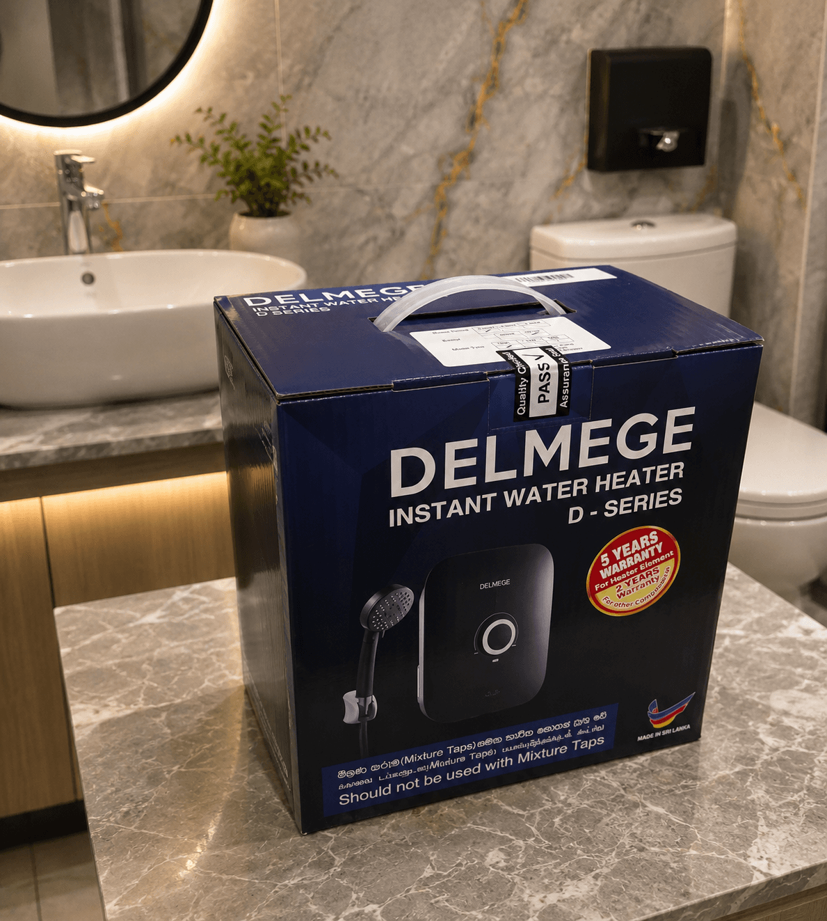 Delmege Instant Water Heater D-Series