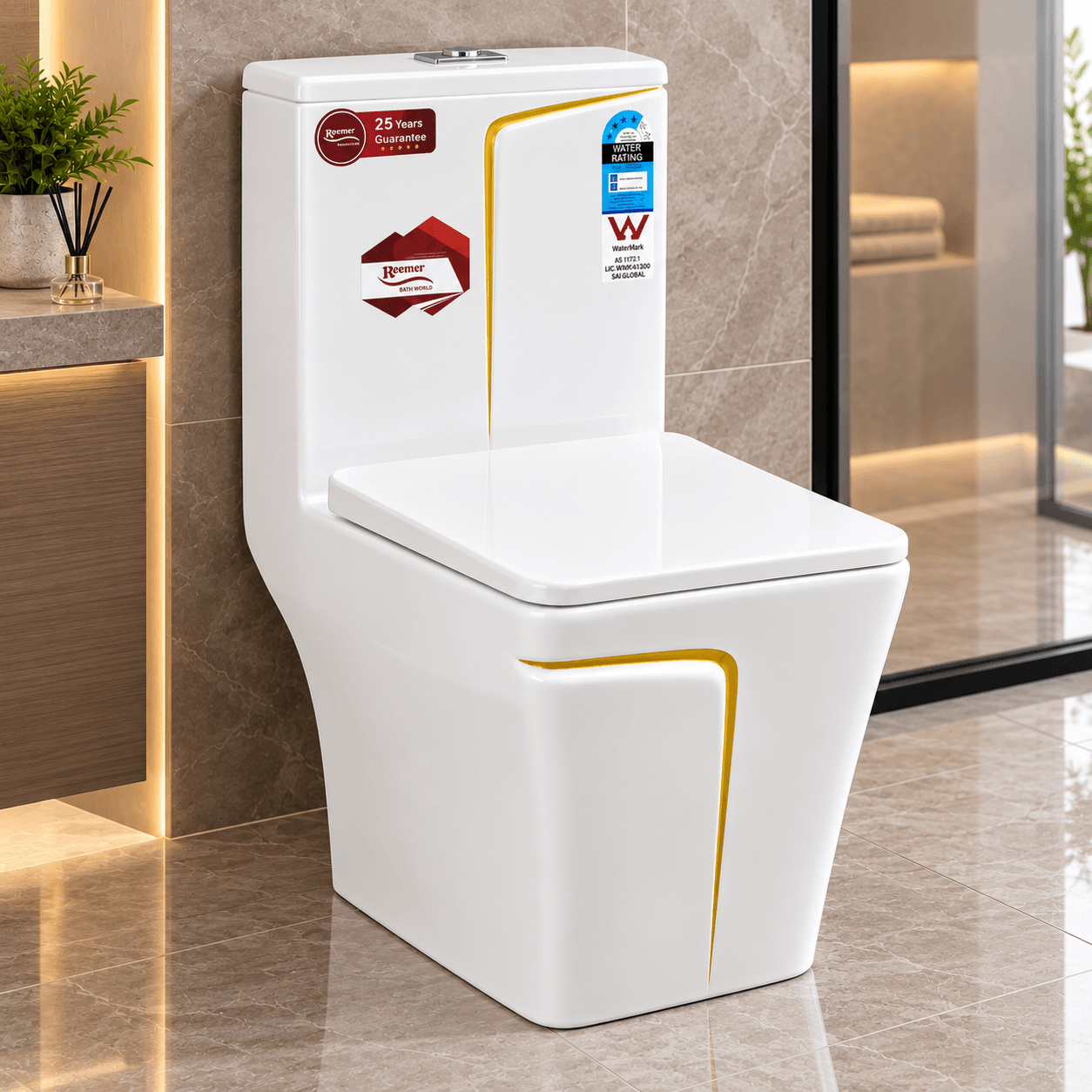 Reemer Gold Line One-Piece Water Closet